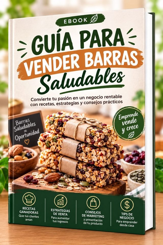 Portada: Guía para Vender Barras Saludables